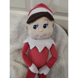 Elf on the Shelf Plushee Pals Snuggler Girl Red Large Plush 30 Inch 2009